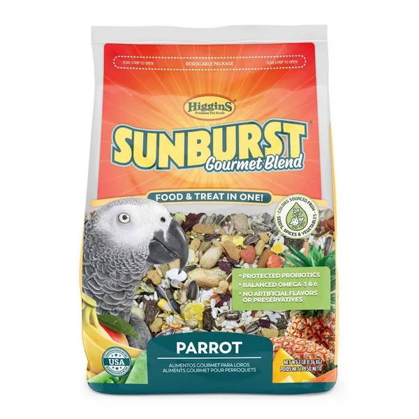 3 Lb Higgins Sunburst Parrot - Food